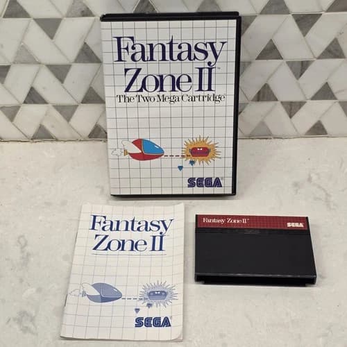 Fantasy Zone II: The Tears of Opa-Opa (Sega Master System, 1987) Complete CIB