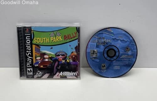 Sony PlayStation 1 PS1 - South Park Rally w/ Reg Card - Boot Tested