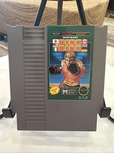Ring King (Nintendo Entertainment System, 1987) NES Clean Label! Works!