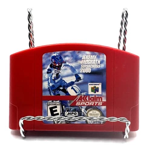 N64 Jeremy McGrath-Supercross 2000 (Nintendo 64, 2000) Cartridge Only Tested