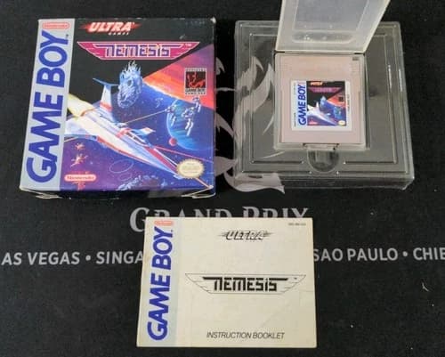 Nemesis Nintendo Gameboy GB CIB Complete in Box Authentic