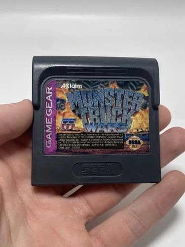 Monster Truck Wars Sega Game Gear Cartridge Only Vintage Video Game
