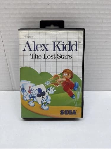Alex Kidd: The Lost Stars (Sega Master System, 1988) Complete CIB
