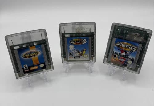 Tony Hawk's Pro Skater 1, 2 3 Nintendo Game Boy Color GB GBC Authentic & Tested
