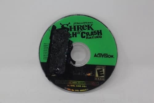 Shrek Smash n' Crash Racing Nintendo Gamecube Disc Only