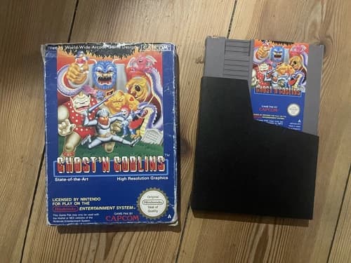 Ghosts 'n Goblins NES CIB