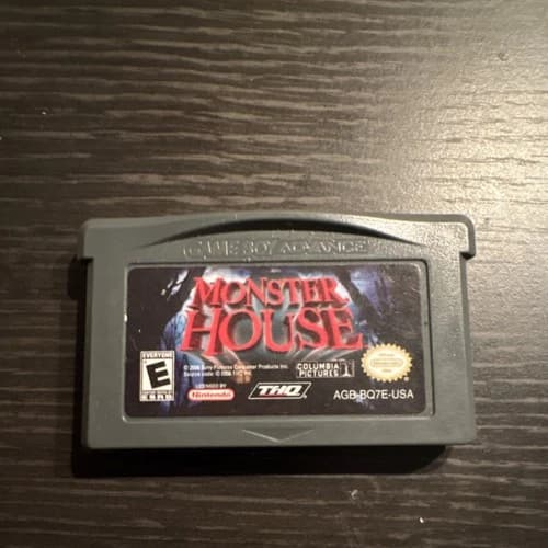 Monster House Nintendo Game Boy Advance 2006 THQ NTSC-U/C E-Everyone Official
