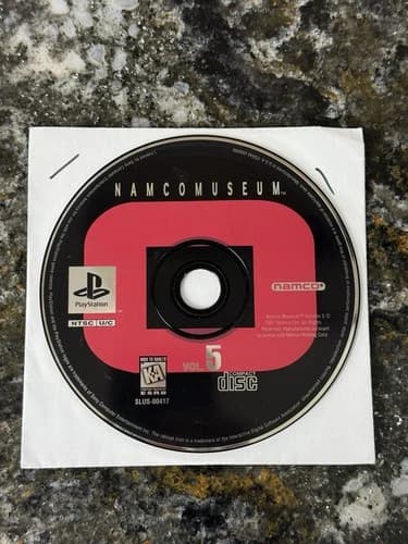 Namco Museum Vol. 5 (Sony PlayStation 1, 1997) Volume 5 PS1 VERY RARE!!