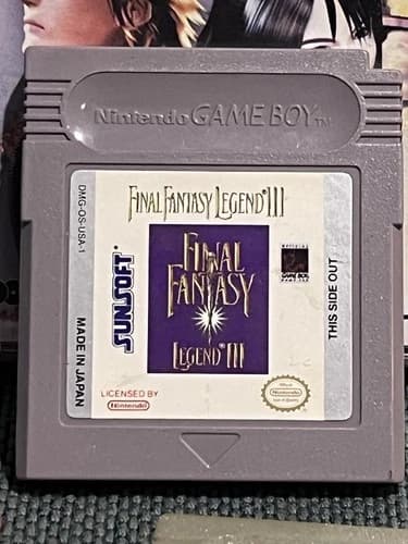 Nintendo Game Boy Final Fantasy Legend III Cartridge Tested and Working