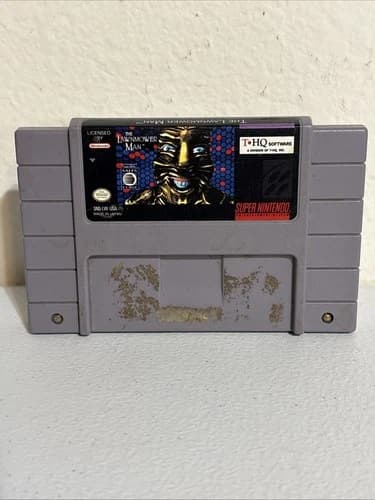 The Lawnmower Man (Super Nintendo SNES) Authentic, Game Cartridge Only Tested