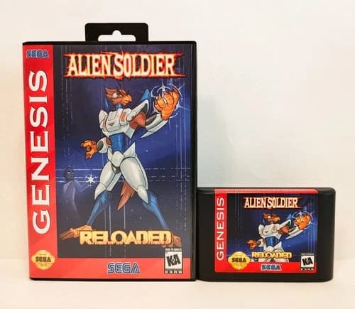Alien Soldier Reloaded Sega 16 Bit