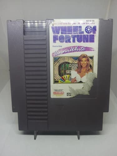 Wheel of Fortune: Featuring Vanna White (Nintendo Entertainment System 1992) NES