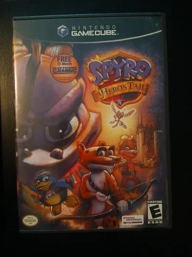 Spyro A Hero's Tail Nintendo GameCube Complete CIB