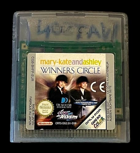 Mary Kate and Ashley Winners Circle Nintendo Gameboy Color Cartridge