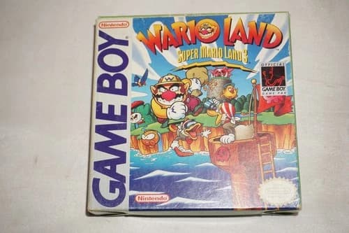 Wario Land Super Mario 3 (Nintendo Gameboy Game Boy GB) Complete CIB Authentic