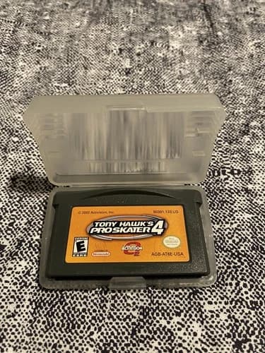 Tony Hawk’s Pro Skater 4 Game Boy Advance GBA - Tested