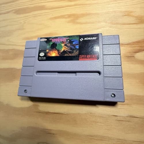 Gradius III (Super Nintendo Entertainment System, 1991) Authentic Cart