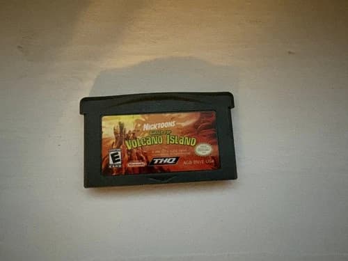 Nintendo GBA Nicktoons Battle For Volcano Island 2006; Tested & Works; Cart Only