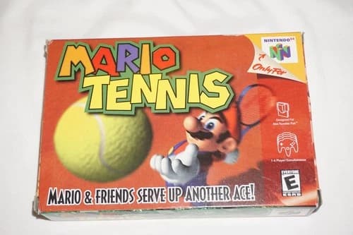 Mario Tennis (Nintendo 64 N64) Complete in Box CIB
