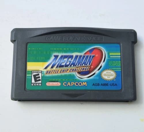 Mega Man Battle Chip Challenge (Nintendo Game Boy Advance GBA) TESTED Authentic