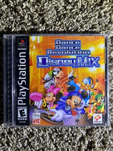 Dance Dance Revolution Disney Mix (Playstation 1 PS1) Complete