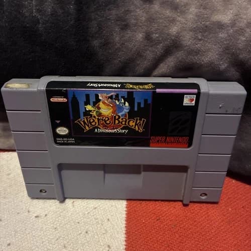 We're Back A Dinosaur's Story Super Nintendo Entertainment System SNES