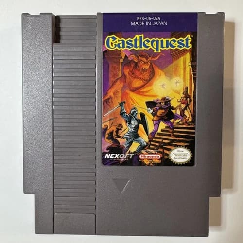 Nintendo NES: Castlequest Cartridge - Tested & WORKS