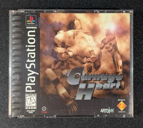 Carnage Heart - Sony PlayStation 1/PS1 (CIB, Tested)