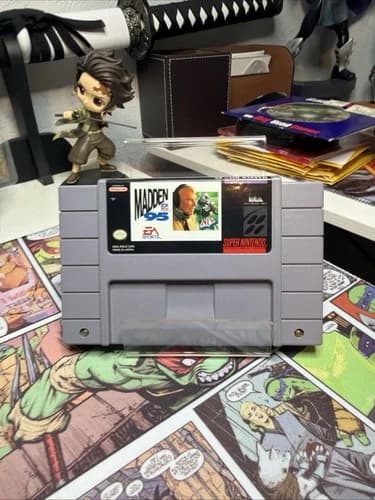 Nintendo Super Nintendo SNES - Madden NFL 95 - CARTRIDGE ONLY - Tested