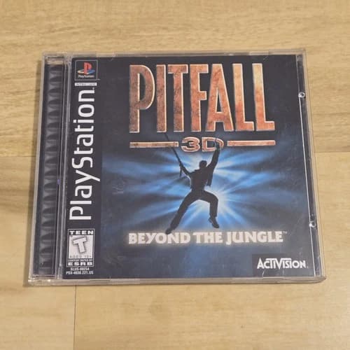 Pitfall 3D: Beyond the Jungle (Sony PlayStation 1) PS1 Complete CIB - Tested