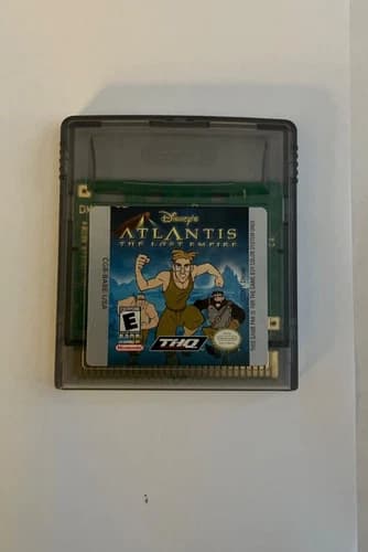 Disney's Atlantis: The Lost Empire (Nintendo Game Boy Color, 2001)