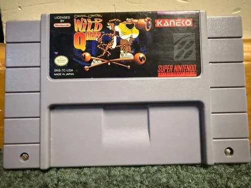 CHESTER CHEETAH Wild Wild Quest SNES Super Nintendo video game cart only TESTED