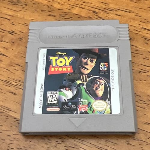 Disney's Toy Story Nintendo GameBoy Game Boy Video Game Tested Works