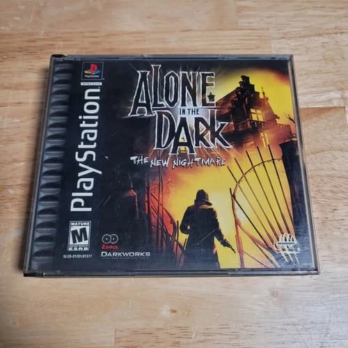 Alone in the Dark: The New Nightmare PS1 Sony PlayStation 1 CIB w Manual Tested
