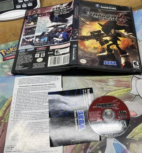 Shadow the Hedgehog Nintendo GameCube Complete