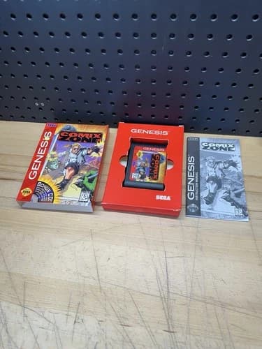 Comix Zone (Sega Genesis) Complete - Tested - Authentic Very Good