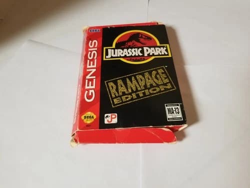Jurassic Park: Rampage Edition (Sega Genesis, 1994) Complete