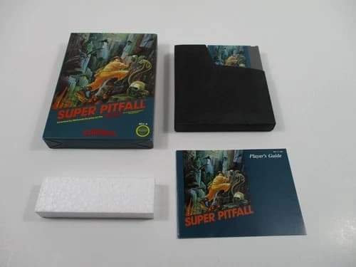 SUPER PITFALL Nintendo NES Game Complete In Box Authentic!