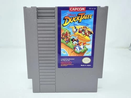 Disney's Duck Tales (Nintendo Entertainment System, NES, 1989) TESTED & WORKS