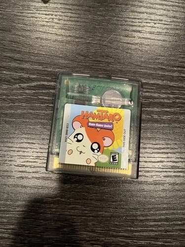Hamtaro: Ham-Hams Unite (Nintendo Game Boy Color, 2002) Authentic Tested Working