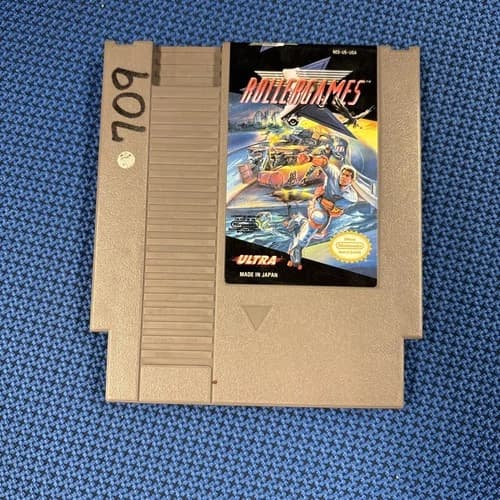 Rollergames Cartridge Only Nintendo NES - Tested & WORKS