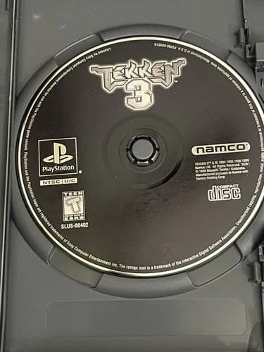 Tekken 3 PlayStation 1 PS1 Disc Only Tested Working