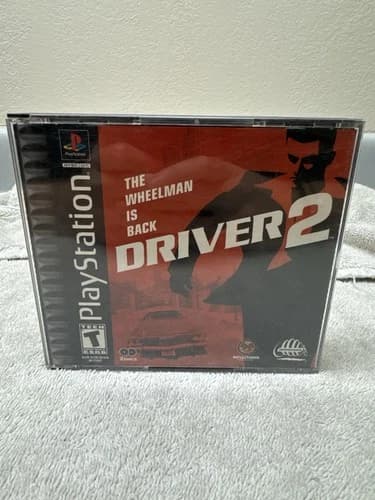 Driver 2 PS1 Complete CIB 2 Disc PlayStation 1 Tested Working