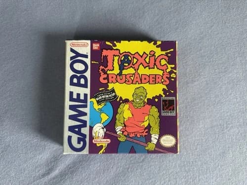 Nintendo Game Boy - Toxic Crusaders CiB