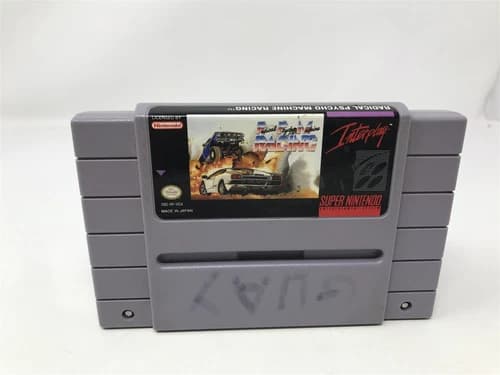Radical Psycho Machine Racing - Super Nintendo Snes - Game Cartridge Only --