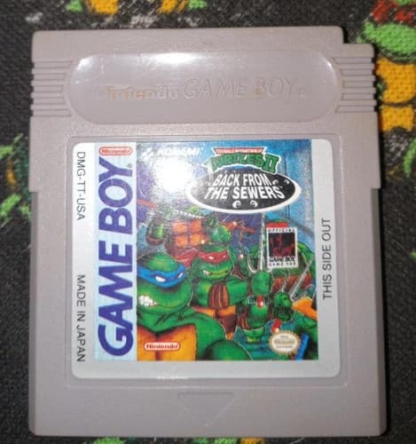 Teenage Mutant Ninja Turtles 2 Back From the Sewers Gameboy