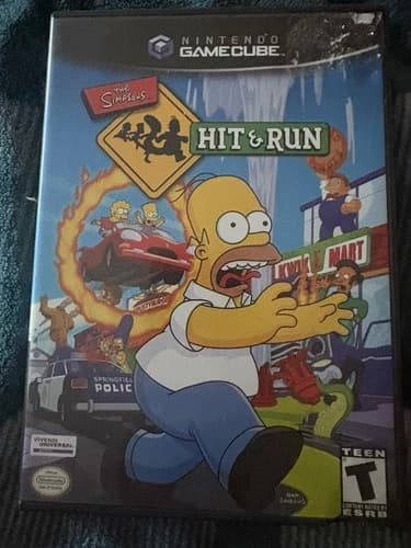 The Simpsons Hit and Run Nintendo GameCube Used