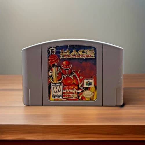 Mace: The Dark Age (Nintendo 64, 1997) N64 Authentic Game Cartridge Working