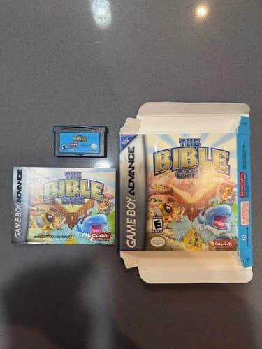 The Bible Game (Nintendo Game Boy Advance, 2005) gba Complete Cib Ships Fast!