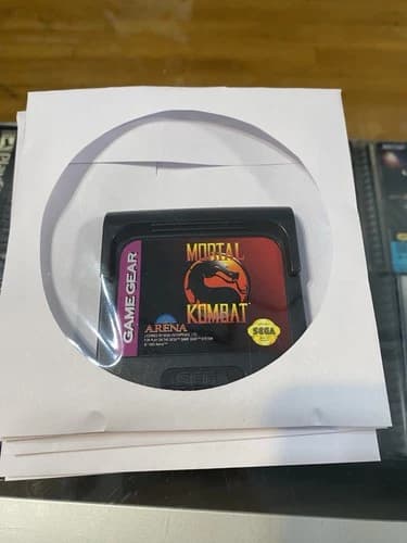 Mortal Kombat (Sega Game Gear, 1992) Cartridge Only